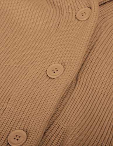 Belle Poque Women Vintage Cardigan Sweater Shawl Lapel Button Down Sweater Outwear Coat4