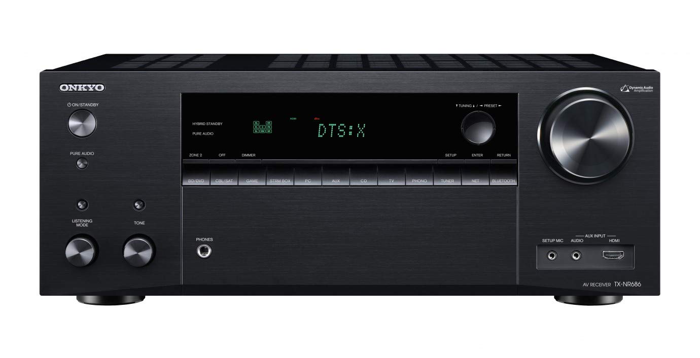 Onkyo TX-NR686 7.2 Channel THX Certified Network A/V Receiver