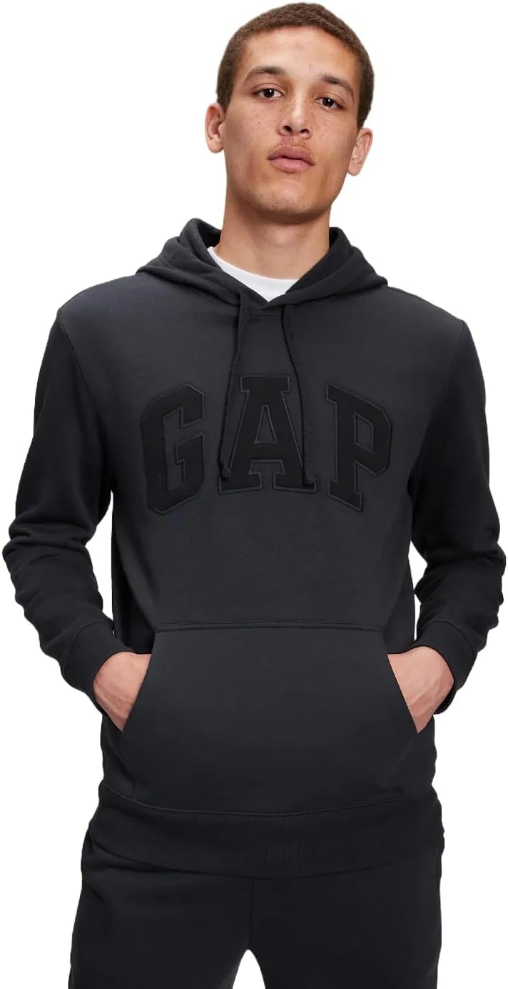 mens Heritage Logo Pullover Hoodie