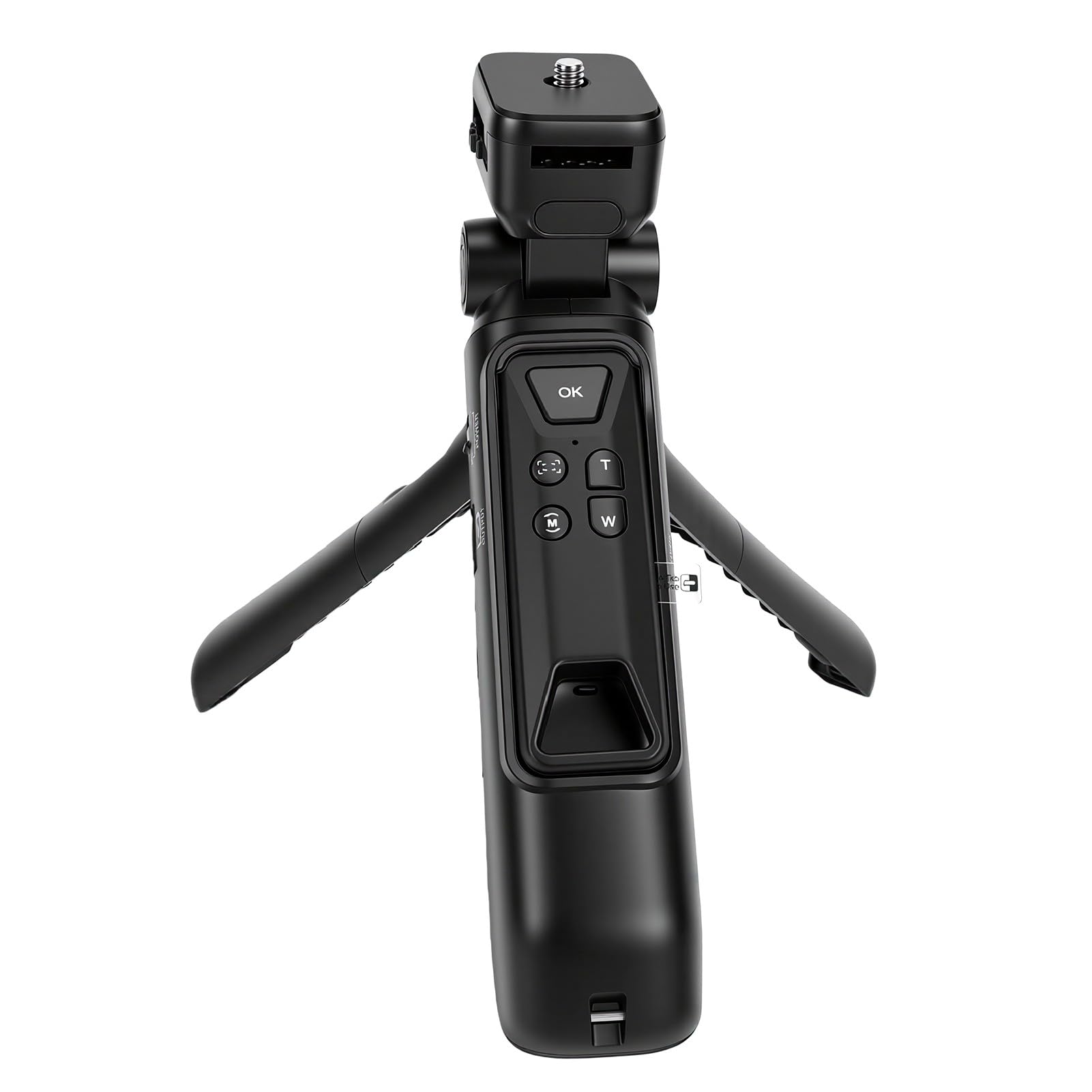 ASHATA Fotocamera digitale 4K da 48 MP con schermo ribaltabile, kit di accessori per obiettivo grandangolare con microfono remoto per treppiede per fotografia