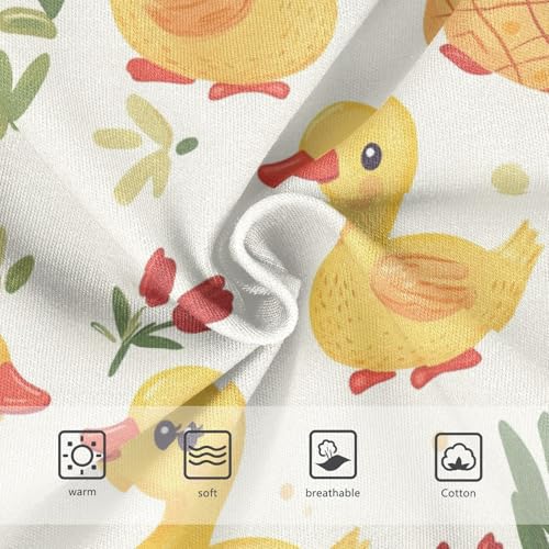 Wusikd Ducks Pineapplef Girls' Underwear Cotton Cute Girls Briefs Soft Toddler Underwear 2T3