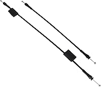 Vista 2 de WFLNHB 924-350 Cables de liberación del pestillo de puerta 6C2Z15264A00AB Reemplazo para Ford E150 E250 E350 Vans 1992-2013 Econoline Super Duty 2