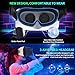 VR Headset for Smartphones with Bluetooth Controller, Ultra-Wide 120° Viewing Angle, Adjustable Focus and Eye Width, Aspherical Optical Lens, Good Heat Dissipation, 4.5-6.5 Inch Smartphone