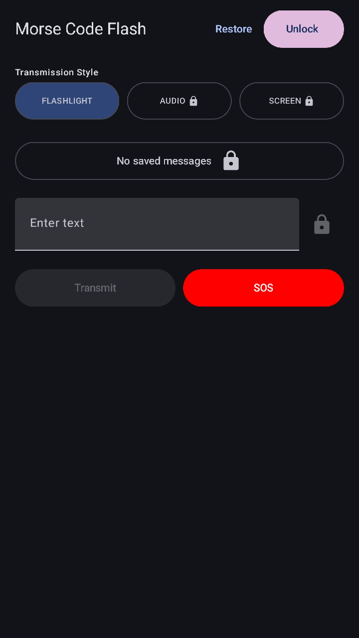 Morse Code Flasher - App on Amazon Appstore