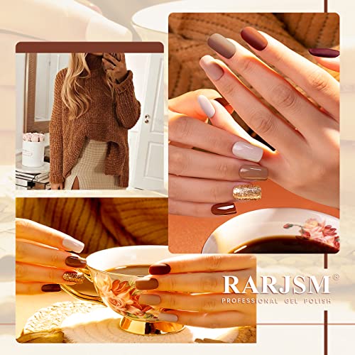 Set de Esmaltes de Gel RARJSM 6 Colores Varios miniatura 3