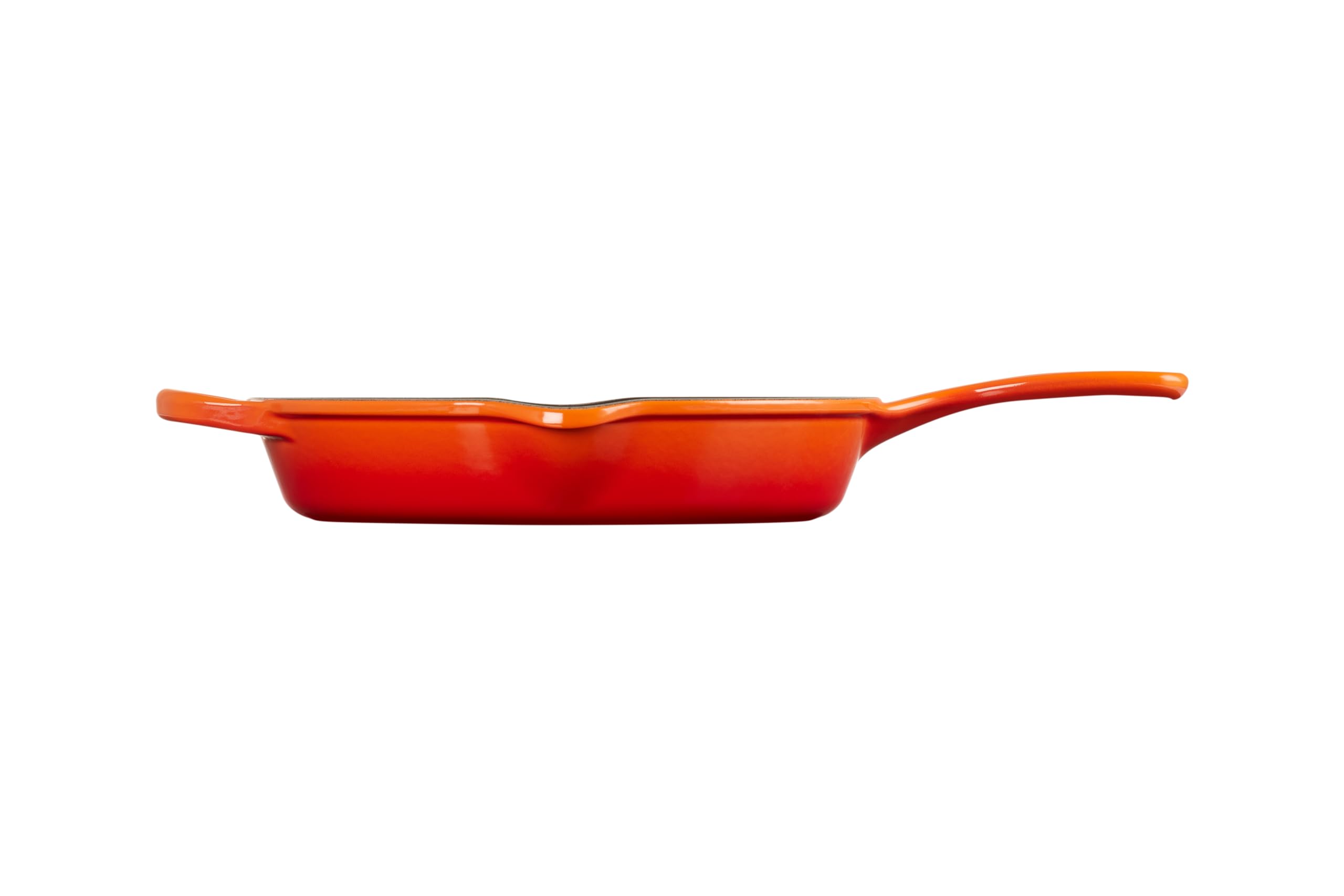 Le Creuset Signature geëmailleerde gietijzeren grillpan met Le Creuset Signature geëmailleerde gietijzeren grillpan met