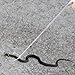Abaodam Stainless Steel Snake Catcher Clip Non-Slip Grip 36-Inch Extended Snake Tongs Tool for Safe Handling and Catching in Gardens and Parks