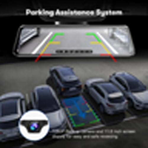 XRC TECH Tela sensível ao toque de 11,8 polegadas com câmera traseira de carro Dvr GPS câmera trasei