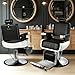 Hicomony Black Heavy Duty Barber Chair Hydraulic Salon Chair Hair Salon Chairs for Hair Stylist for Salon Chair Tattoo Chair Beauty Equipment