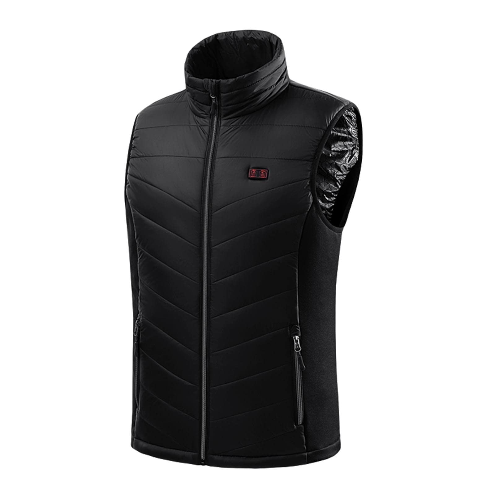 Genérico Cazadora Invierno Mujer,Chaleco TéRmico Ropa TéRmica Unisex Chaqueta TéRmica Ligera USB 3 Niveles De CalefaccióN 15 Zonas De CalefaccióN TamañO Ajustable Adapta Al Senderismo