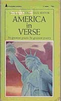 America in verse; a treasury of patriotic poetry B005KE9I40 Book Cover
