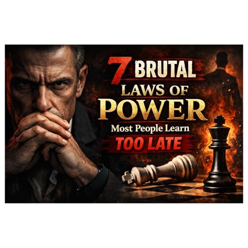 7 Brutal Laws of Power Most People Learn Too Late &mdash;