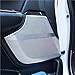 Compatible for Honda CR-V CRV 2017 2018 2019 Stainless Car Gate Door Loudspeaker Pad Audio Speaker Cover Trim Frame Sticker Accessories(Style B)