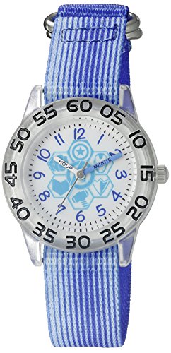 Marvel Kids' W002621 Group Analog Display Analog Quartz Blue Watch