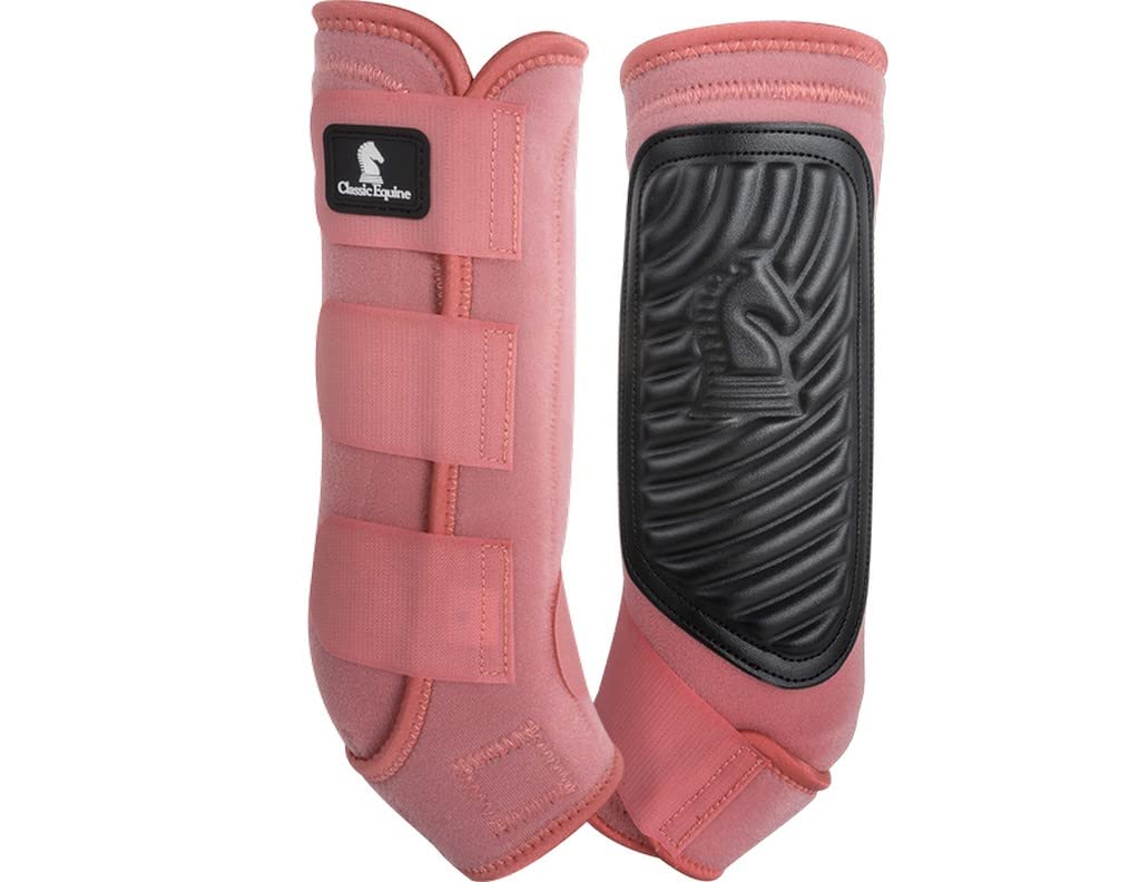 Bota trasera ClassicFit pequeña rosa para protección de menudillo 2