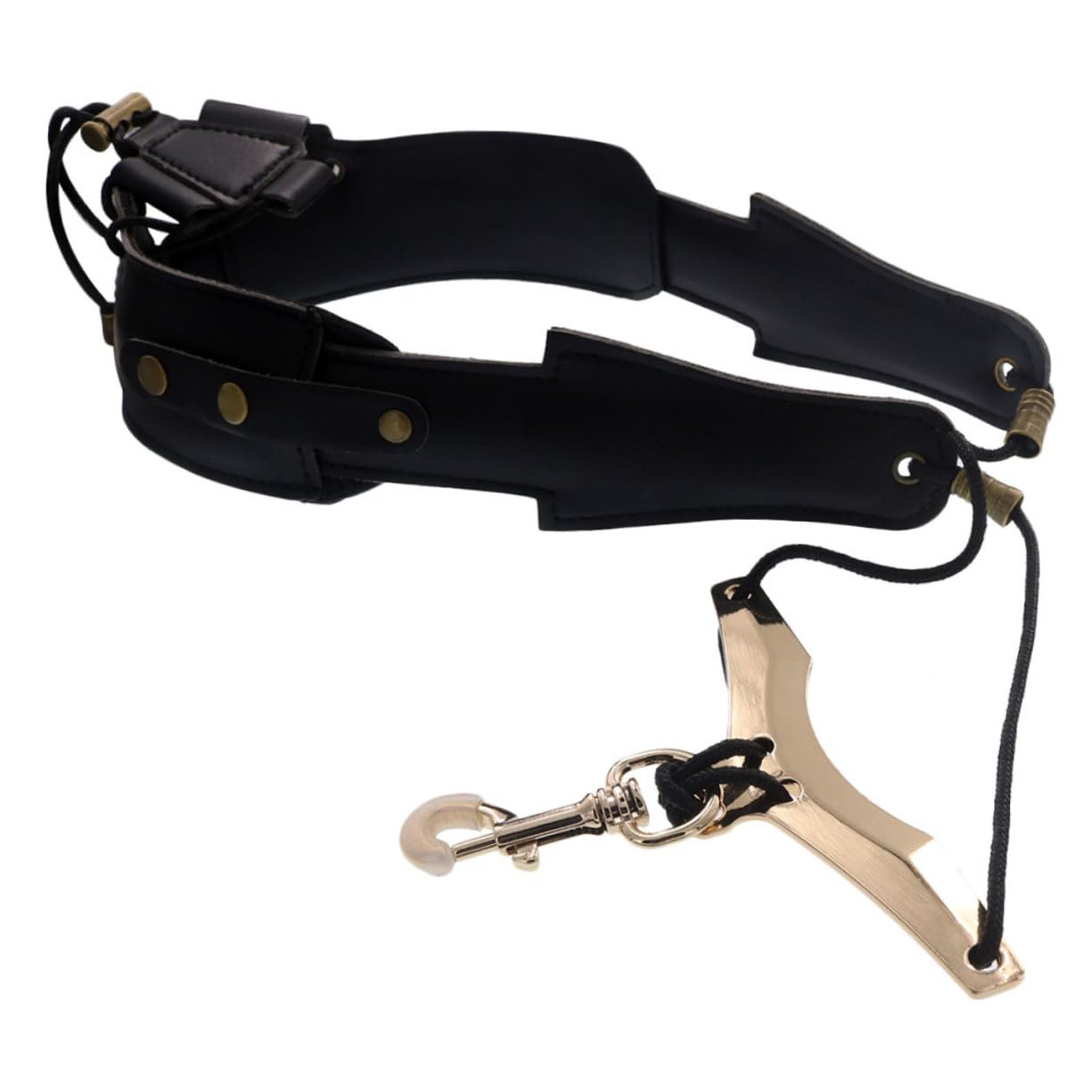 Abaodam 1pezzi Tracolla per Sassofono Cintura Portatile per Sassofono Accessorio per Materiale di Traspirante Assorbe Sudore Ammortizzazione Facil Trasportare Usare