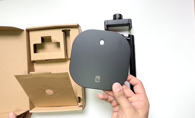 Support De Téléphone De Bureau, Trépied Réglable Avec Lumière LED