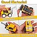 OJYUDD 24 Pcs Mini Construction Vehicles,Pull Back Engineering Vehicles,Play Figure Vehicles Toys for Birthday Party Favors,Gifts,Rewards