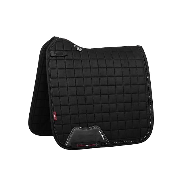 Lemieux Doma Diamante Square - Braga para Caballos - Equipo Ecuestre y Accesorios (Negro - Grande)