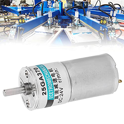 Xd‑25Ga370 Dc Gear Motor , Industrial Motors Pneumatic Motors 24V Micro Motor Driver Low Speed Cw Ccw Permanent Magnet + Bracket Sport Control For Electrical Tools Diy[50Rpm/Min ] #TOP6