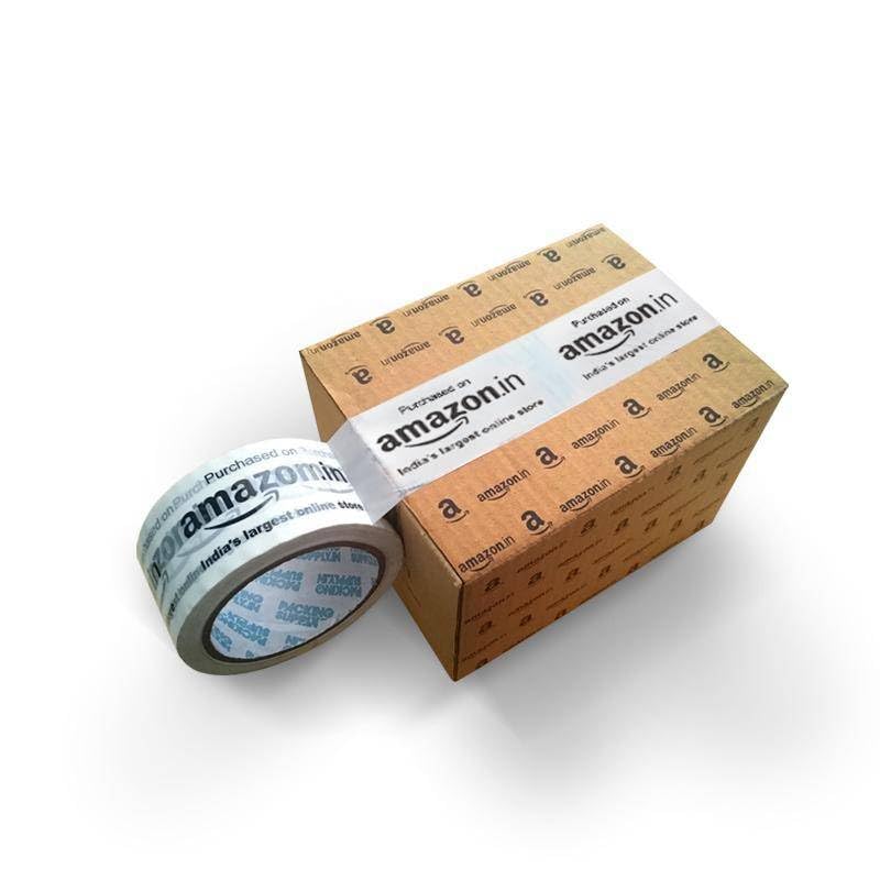 Image of Premium Amazon.in Printed Packing Tape | Pack of 72 Rolls