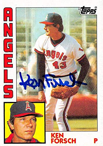 Autograph Warehouse 570494 California Angels44; SC Ken Forsch Autographed Baseball Card - 1984 Topps No.765