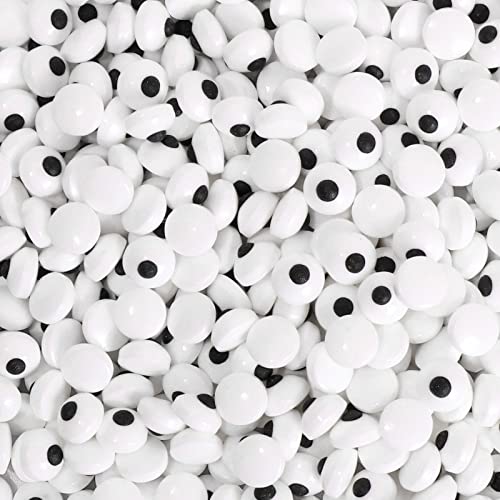Image of Candy Eyes for Decorating Edible Small Candy Eyes Eyeballs Halloween Sprinkles for Cake Cupcakes Toppers Cookies Baking Decoratings Christmas (1cm Eyes)