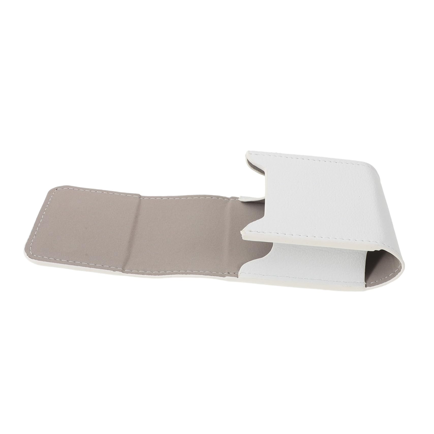BESTonZON De Rangement pour Télémètre Petit De Golf Stockage Cas Léger Poche Mince Caddie Accessoire pour Télémètre Télémètre pour Les Jours Blanche Faux Cuir