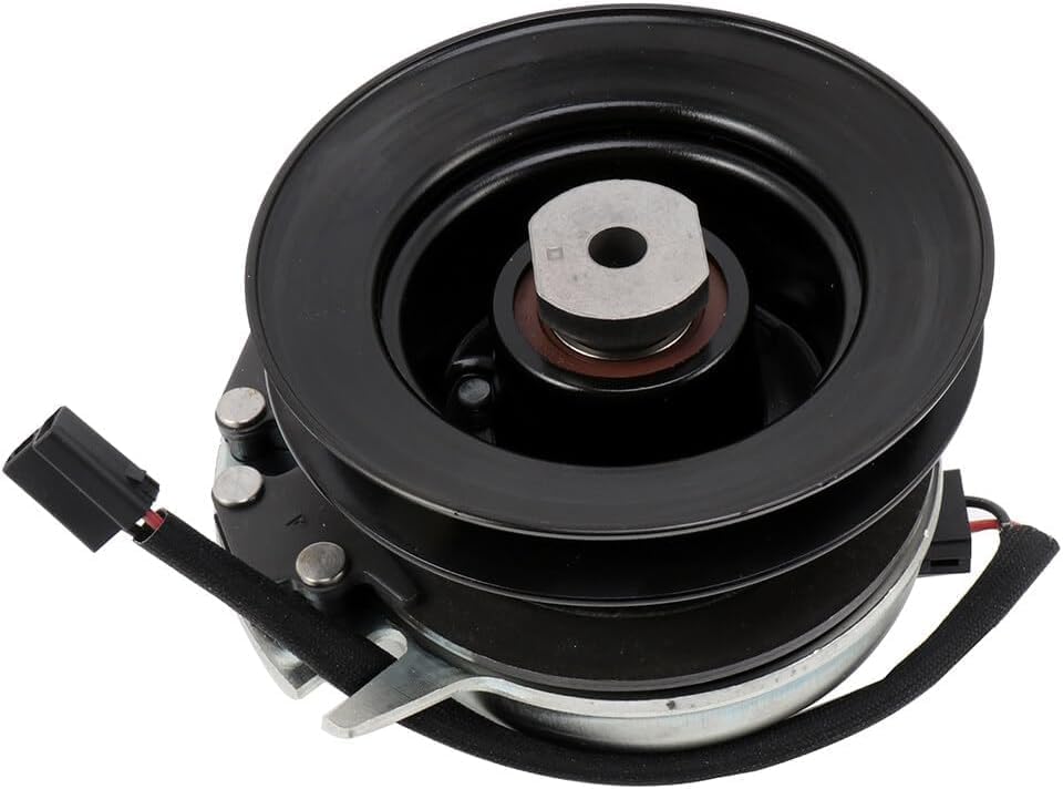 717-04376 cciyu PTO Clutch Lawn Mower Electric Power Take Off Clutch Assembly fit for Bolens/Cub Cadet/Huskee/MTD/Sears Craftsman/Troy Bilt/White Outdoor