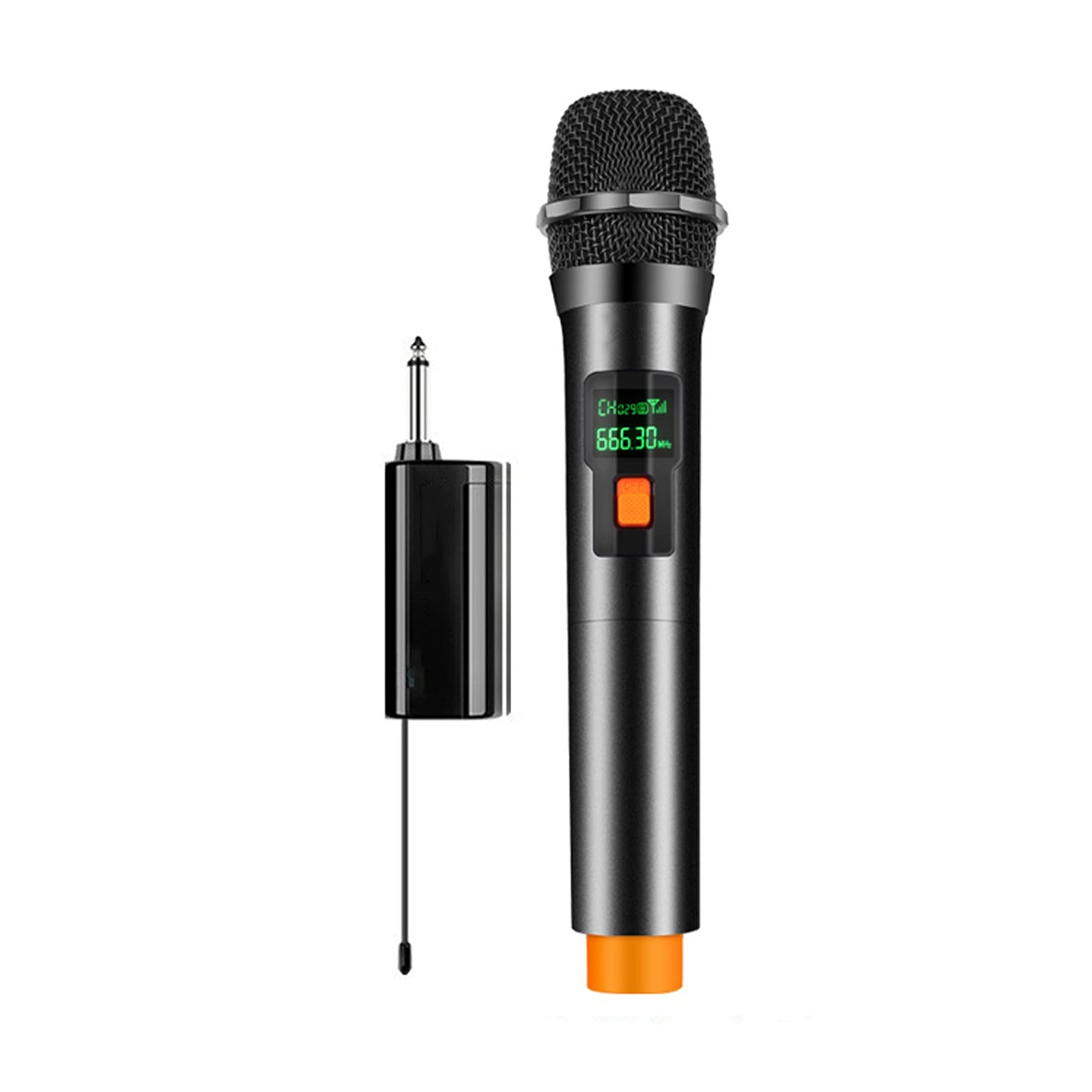 mikrofon do śpiewania ładowalny mikrofon bezprzewodowy profesjonalny mikrofon karaoke UHF uniwersalny metalowy mikrofon ręczny do śpiewania, wzór odbioru kardioidalnego dla dzieci głośnik bluetooth