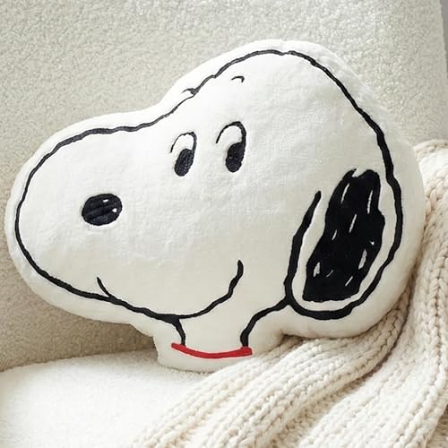 Image of Peanuts Snoopy Bedding Plush Cushion Pillow - Soft Plush Throw Pillow for Bedroom Decor & Gifts, 15 inch, (100% Officially Licensed Product) by Franco Collectibles