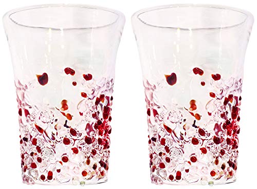Tida Kobo Vasos de Cerveza (Rojo/Claro) 2 Piezas
