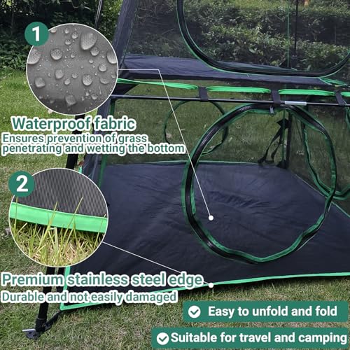 Pawtenda Cercado para Gatos Ao Ar Livre, Tenda para Gatos Ao Ar Livre de 3 Camadas para Gatos Intern