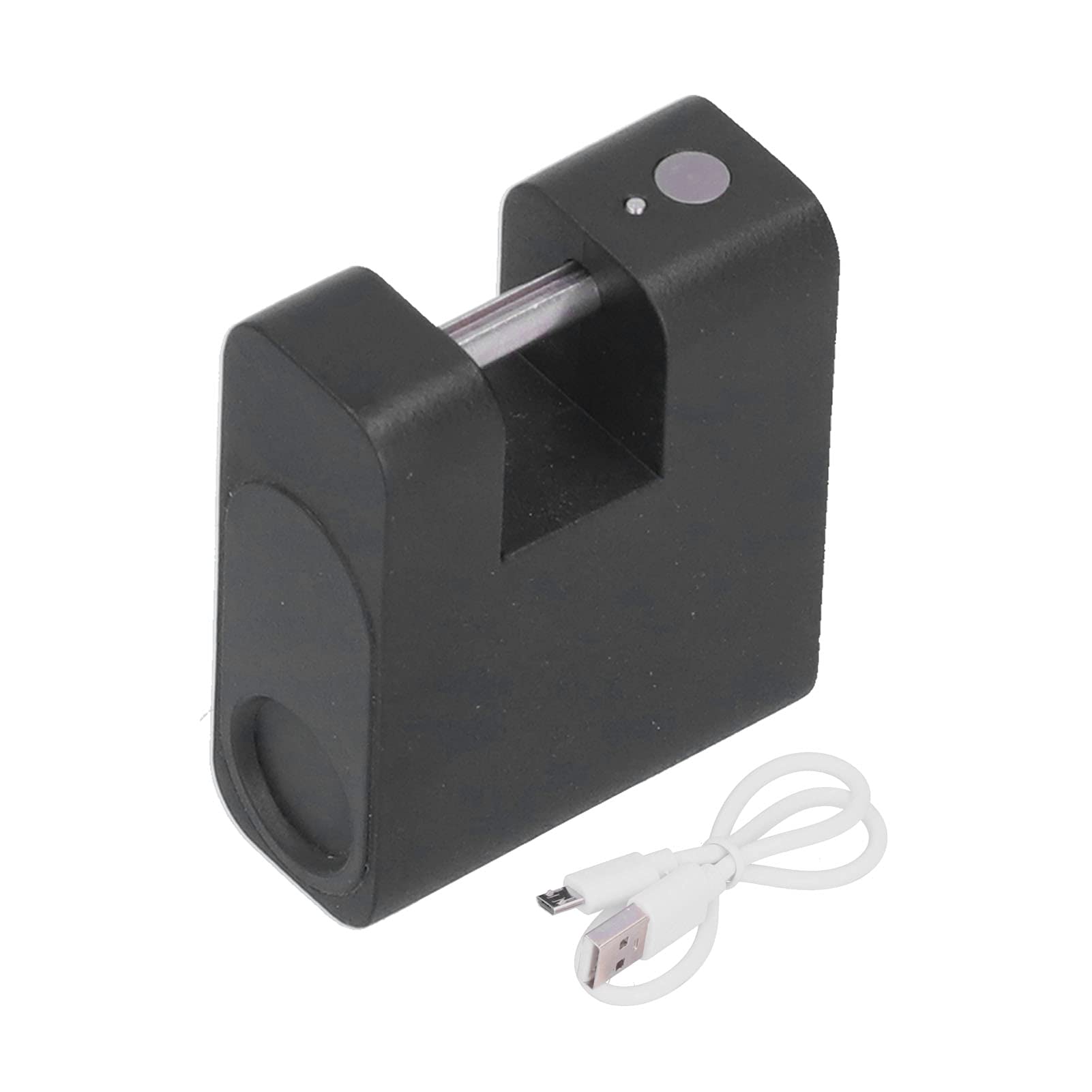 Candado de huellas dactilares seguro y elegante, ideal para maletas, mochilas y uso doméstico, aleación de zinc duradera y construcción de acero inoxidable