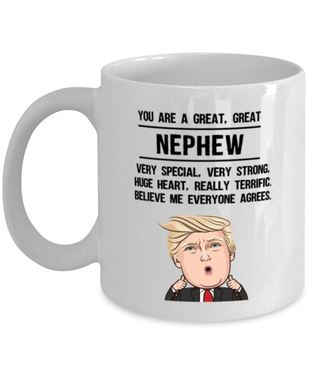 Funny Birthday Unique Gifts for Nephew — funny ceramic mug from ShopProudGifts