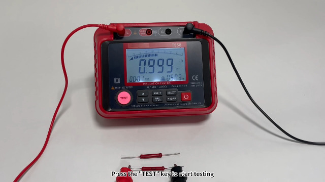 Tester Isolamento Digitale AIOMEST TS58 - Megohmmetro 250/500/1000V DC - Foto 2