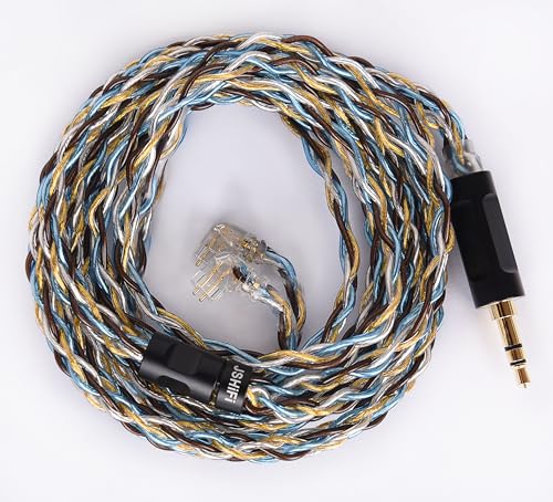 �yJSHiFi-Quartet�zQDC3.5mm���P�[�u�� ��y���{���⍇���{�É͓����� 3.5mm�X�e���I�C���z���A�b�v�O���[�h�P�[�u�� ����QDC�C���t�H�������P�[�u�� (QDC3.5mm)