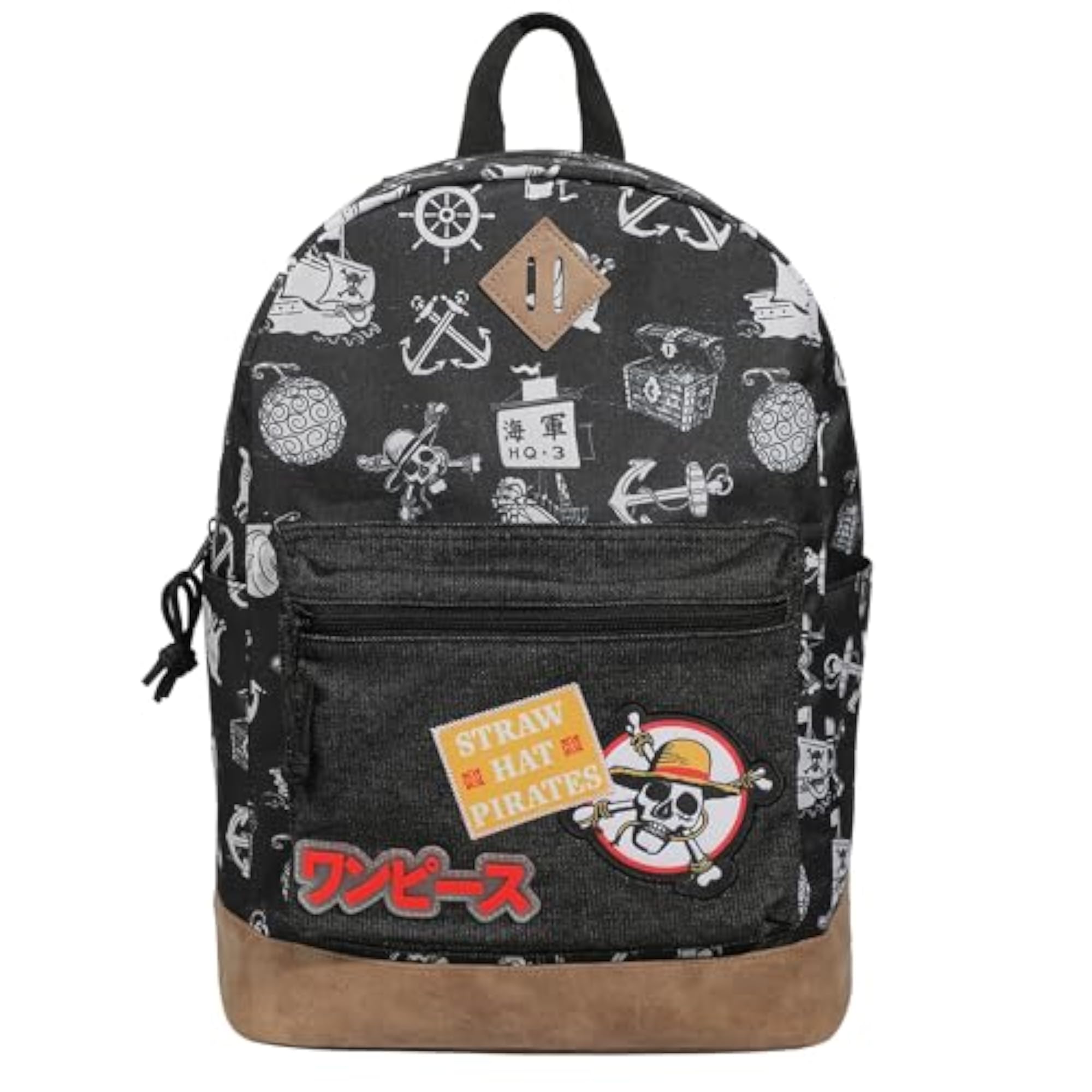 One Piece Live Action Icons Black Backpack