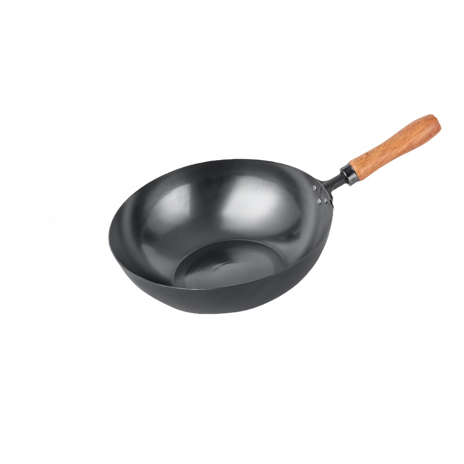 フライパンと鍋 Amazon | フライパン 中華鍋 24-36cm 深型 +ステンレスガラス蓋 IH