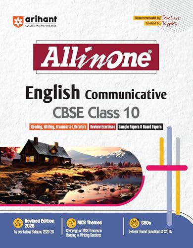 Arihant All in One English Communicative Class 10 for CBSE Exams ...
