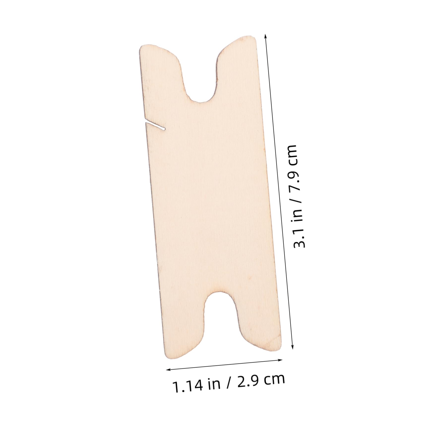 LALAFINA Craft Project Tool 10pcs Wood Weaving Shuttle Accessory Beginner Weaving Versatile for DIY Projects