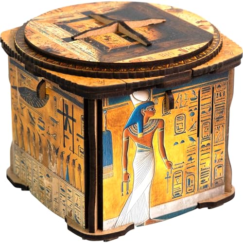 ESC WELT Secret Art Lock Box 3D Wooden Puzzle Gift Box