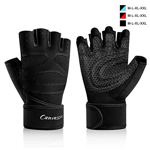 Thiroom Workout Gloves for Crossfit Training, Gym Gloves with Wrist wrap Support,Weight Lifting Glov - //coolthings.us