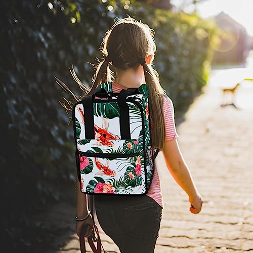 Cartable pour filles multicolore poisson idéal pour l'école