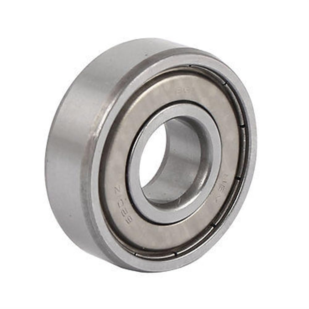 AERBNYEQP 1PC ZZ6205 52mm x 25mm 15mm Single Row Double Shielded Deep Groove Ball Bearing
