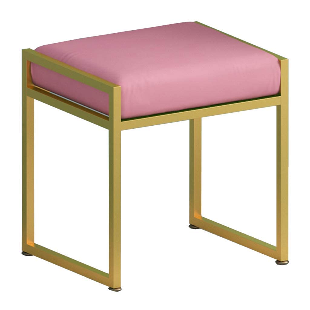 Tabouret ottoman carré en velours pour soulager les jambes lourdes au salon