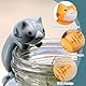 Mrltau 6 Pcs Kawaii Mini Katzenfiguren Auto Deko Innenraum, Auto Rückspiegel Katze Deko Katzenfigur, Cute Car Accessories Interior, Miniatur Tiere, Mini Figuren