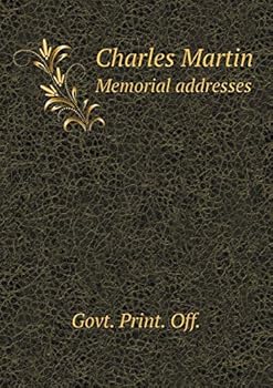 Paperback Charles Martin Memorial addresses Book