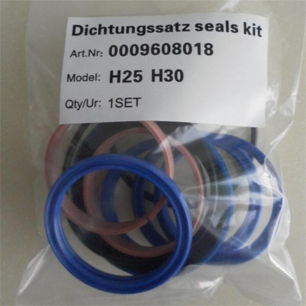 Lenkölzylinder Reparatursatz O-Ring Dichtung Montage 0009608018 für Linde Gabelstapler H25 H30D 351