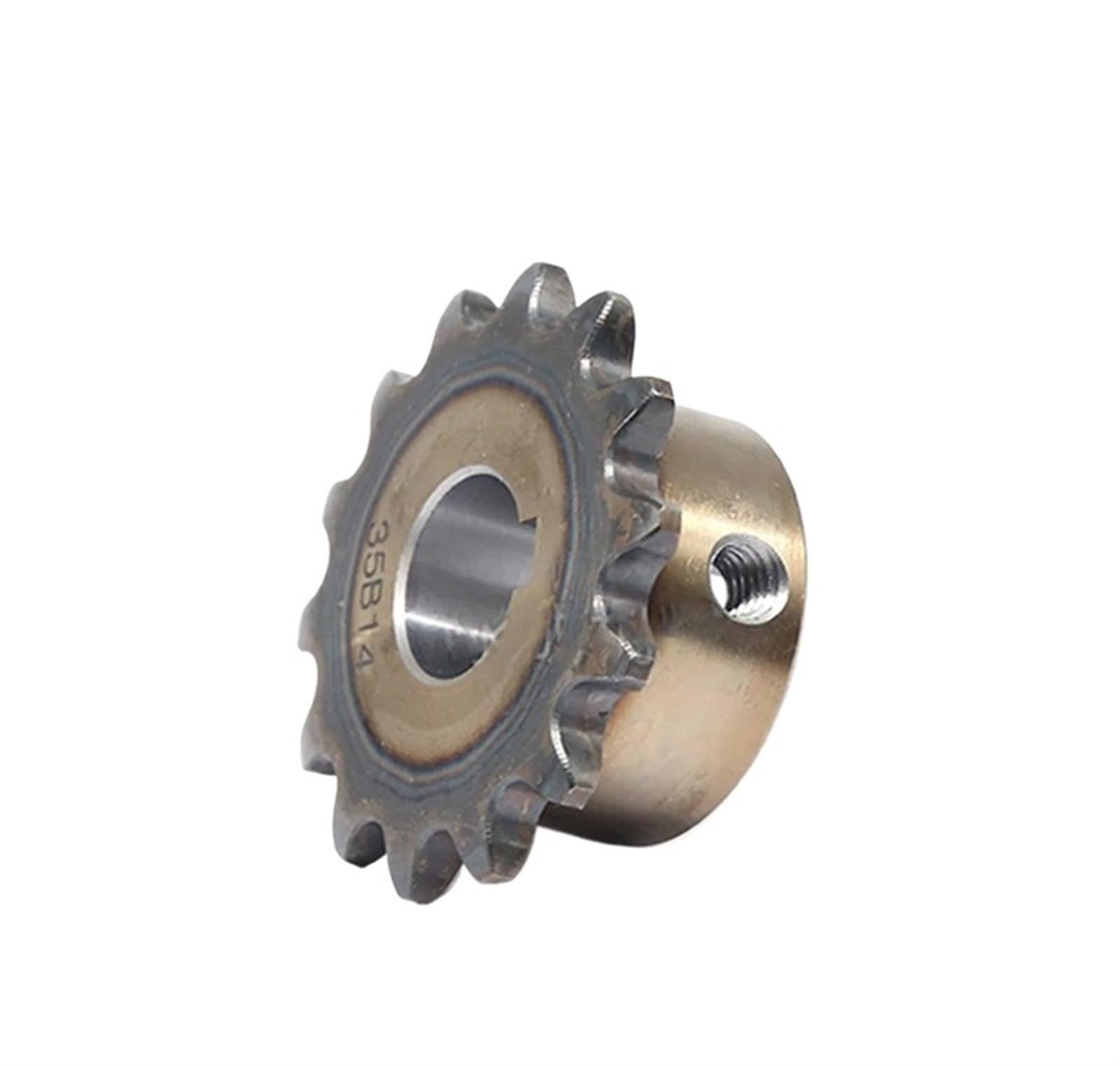 Bevel Gear Pinion Hardware Mechanical 1pcs 16Teeth 06B Precision Industrial Drive Sprocket Wheel 16T Steel Chain Gear Bore 10 12 14 15 16 17-25mm(22mm (Keyway 6mm))